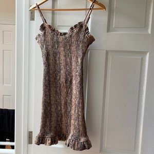 NWT Snakeskin Dress